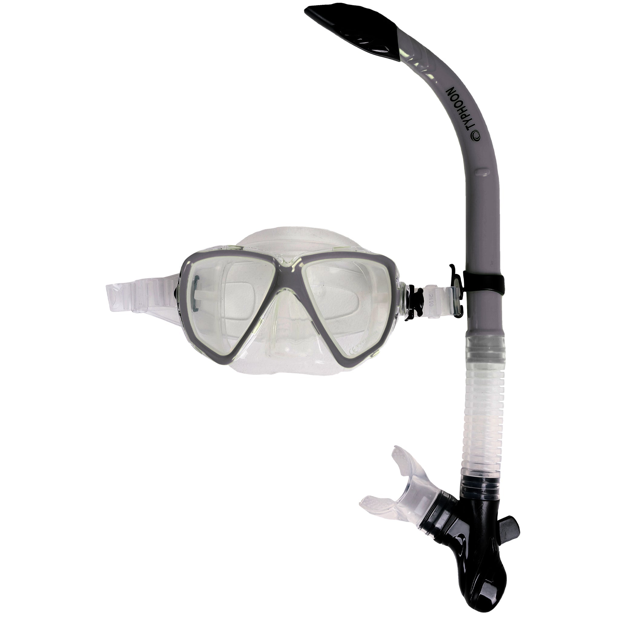 Typhoon Pro Mask & Eon Semi Dry Snorkelling Set