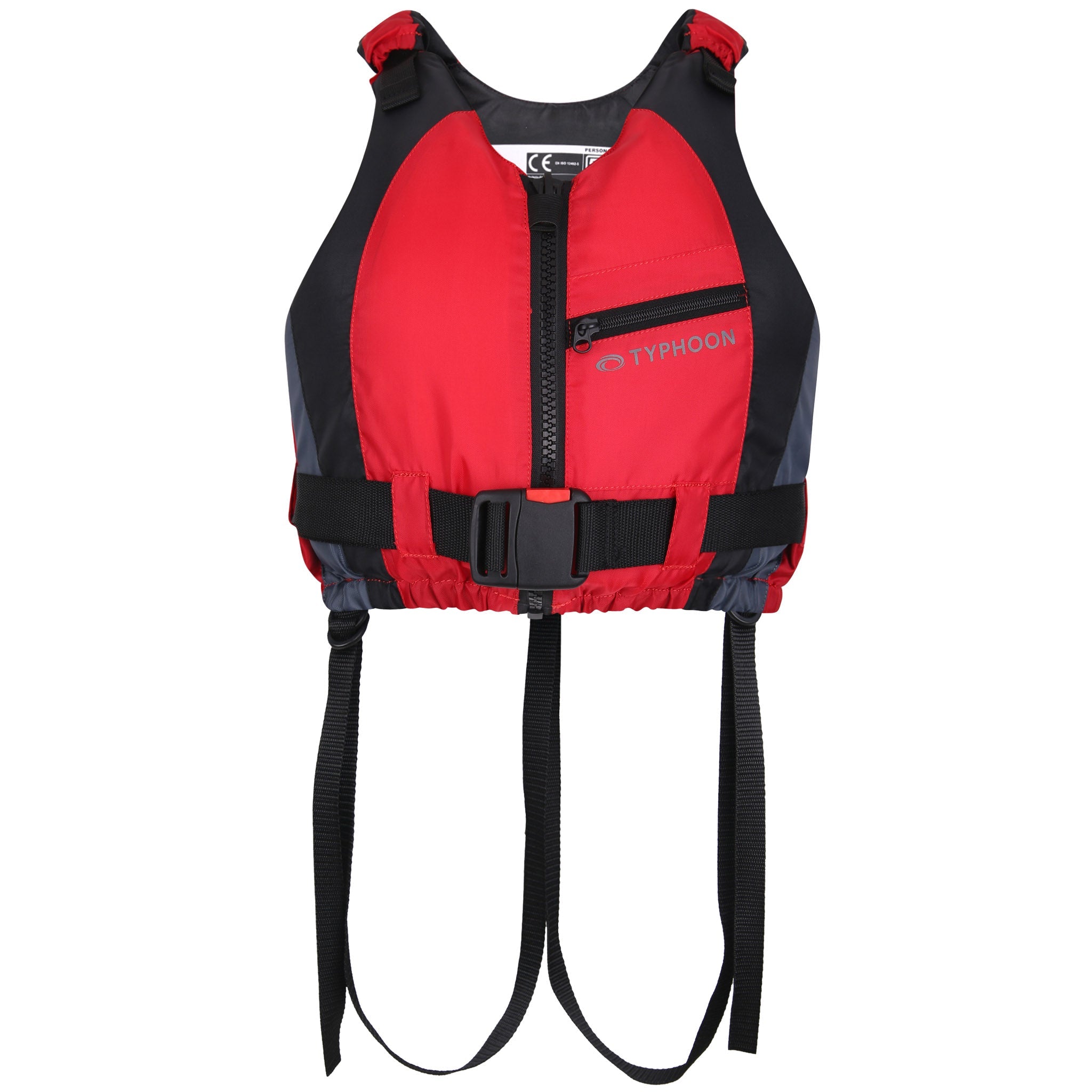 Typhoon Amrok 50N Buoyancy Aid for SUP, Kayak or Dinghy - Red/Graphite/Black