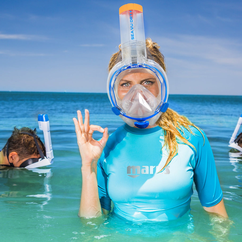 Mares Sea Vu Dry+ Full Face Snorkelling Mask