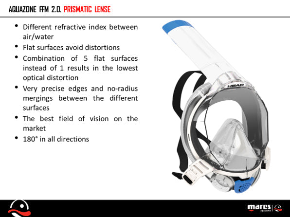 Mares Sea Vu Dry+ Full Face Snorkelling Mask