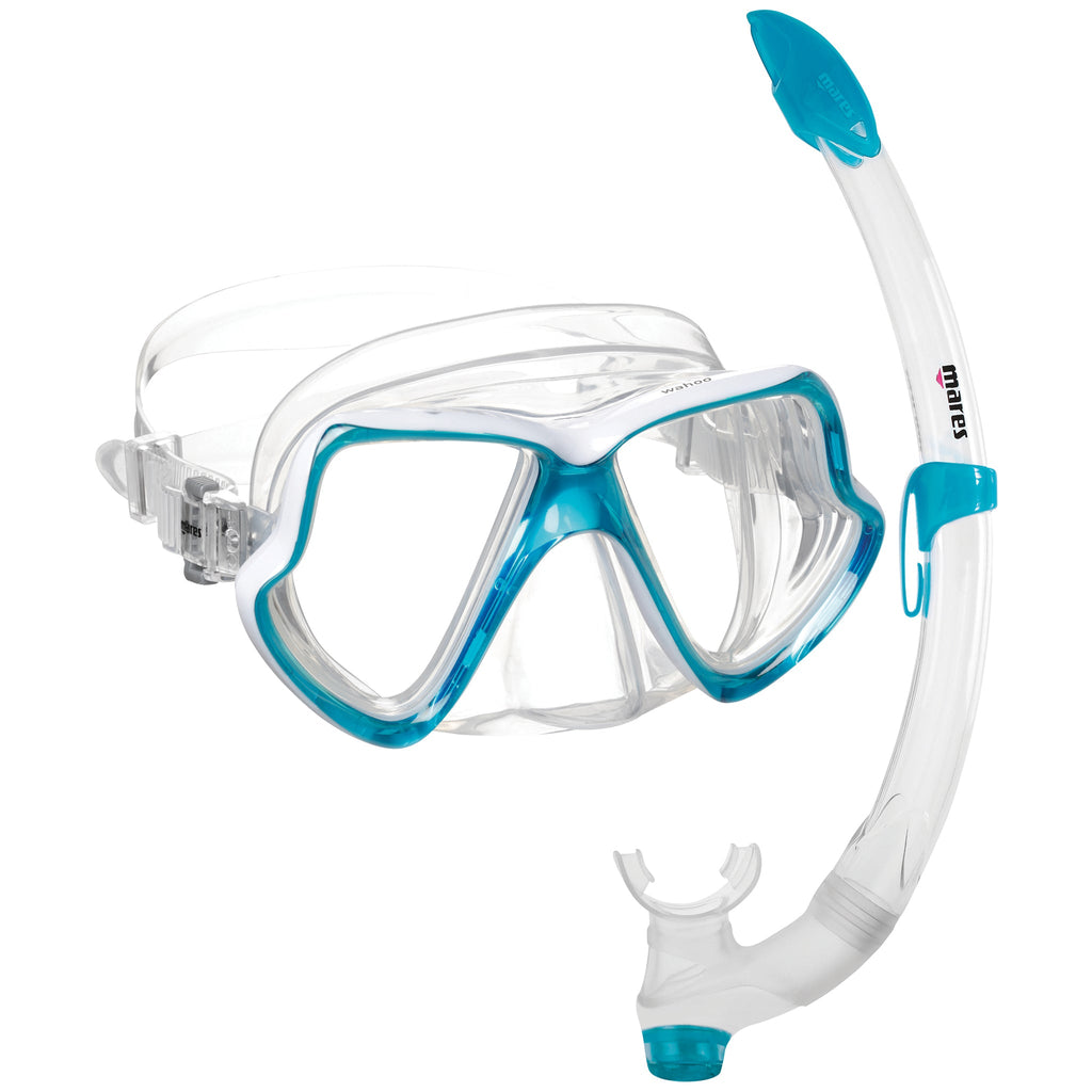 Mares Wide Vision & Manta Fins Snorkelling Set