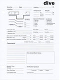PADI Adventure Log Refill Pages