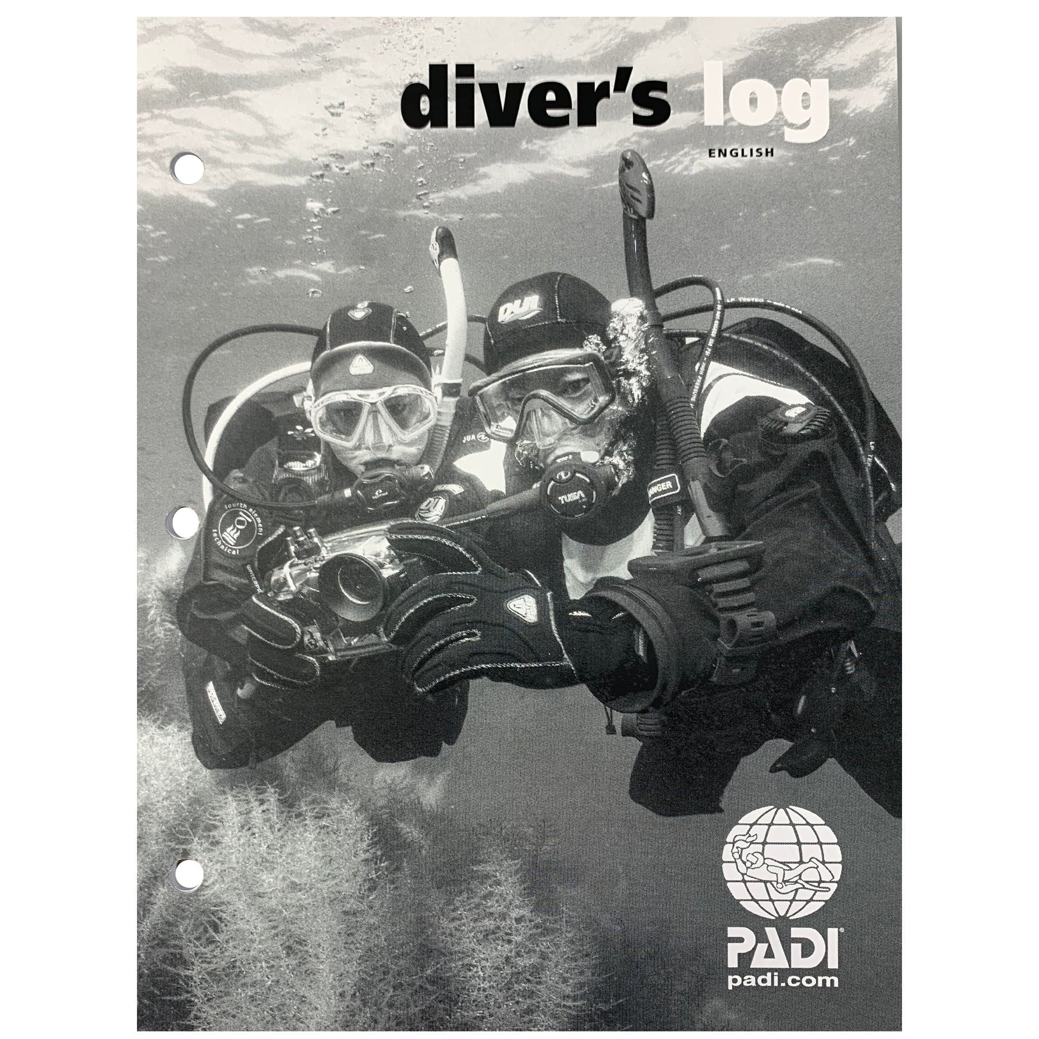 PADI Adventure Log Refill Pages