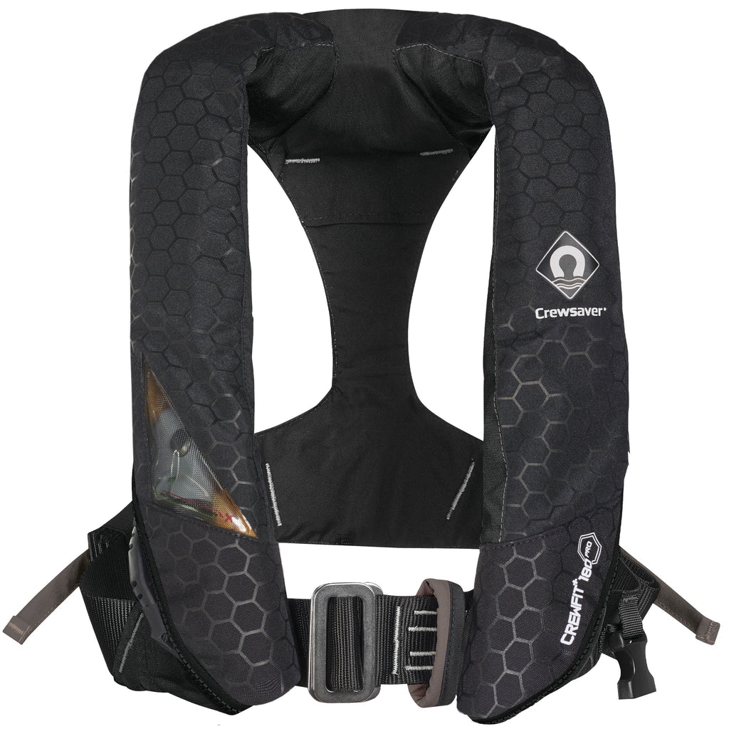 Crewsaver Crewfit+ 180N Pro Lifejacket Auto Harness with Hood & Light