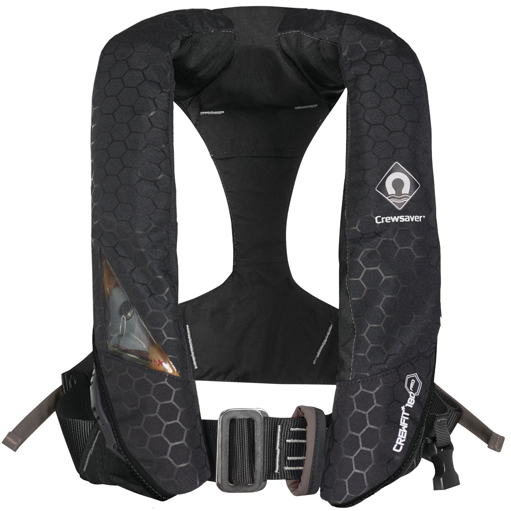 Crewsaver Crewfit+ 180N Pro Lifejacket Auto Harness with Hood & Light