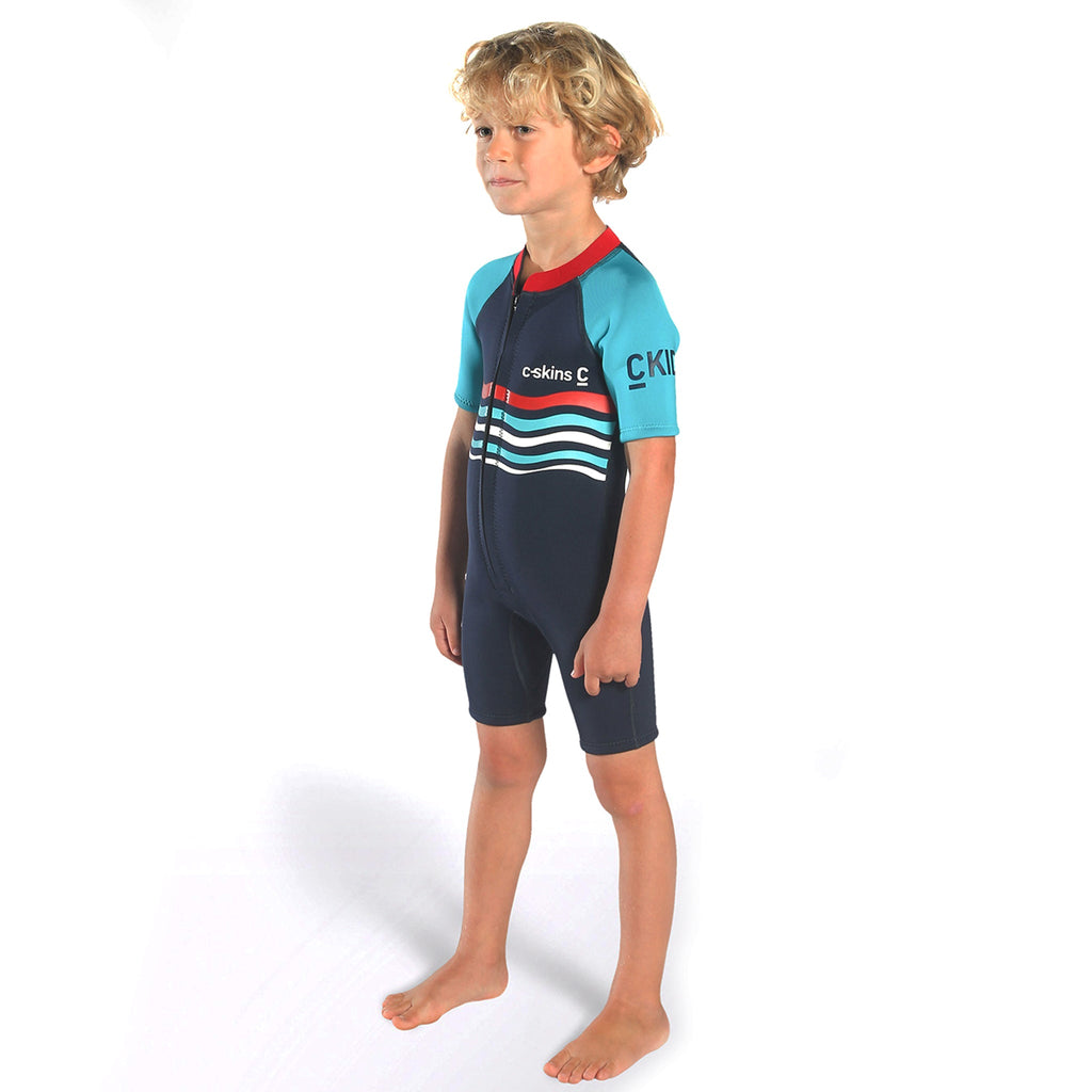 C-Skins Baby C-KID Waves Shortie Wetsuit - Toddler Sizes only