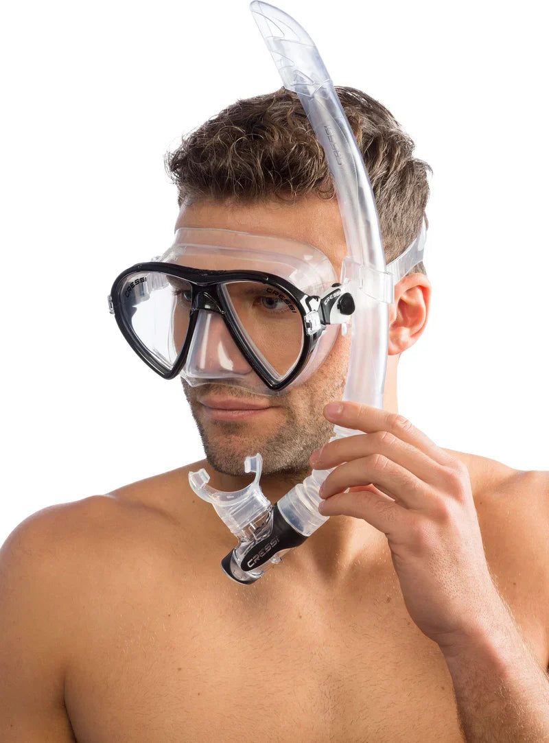 Cressi Ocean Mask & Gamma Snorkelling Combo