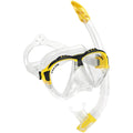 Cressi Matrix Mask & Gamma Snorkel set for Snorkelling and Diving