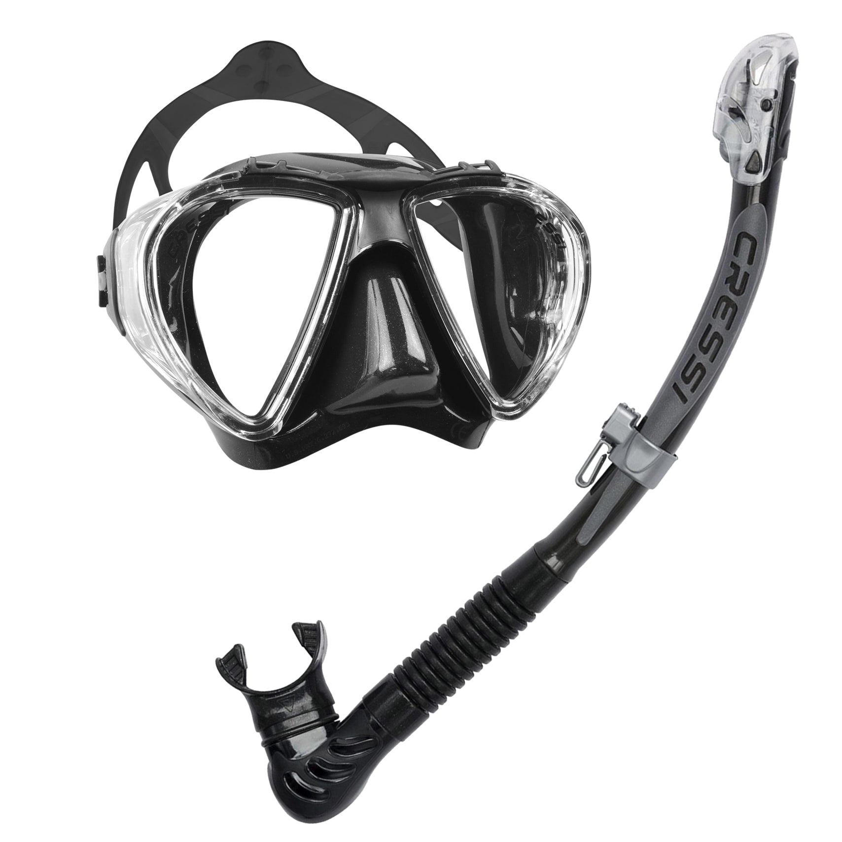 Cressi Penta, Alpha & Frog Plus Diving & Snorkel Set