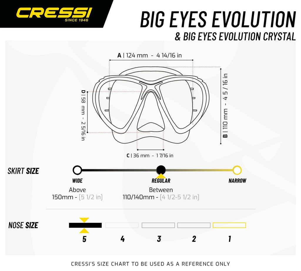Cressi Big Eyes Evolution Mask