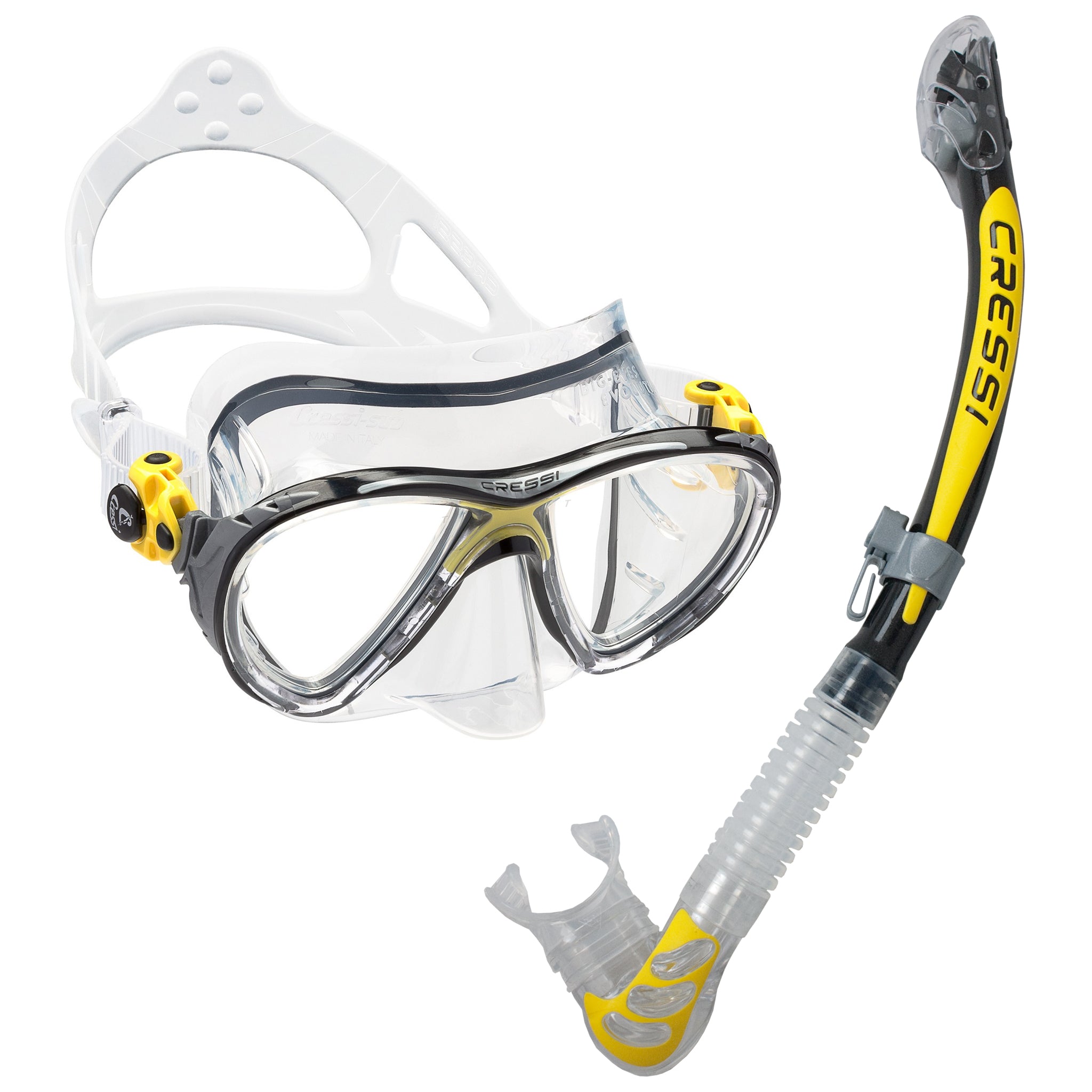 Cressi Big Eyes Evolution Travel Light Snorkelling Set