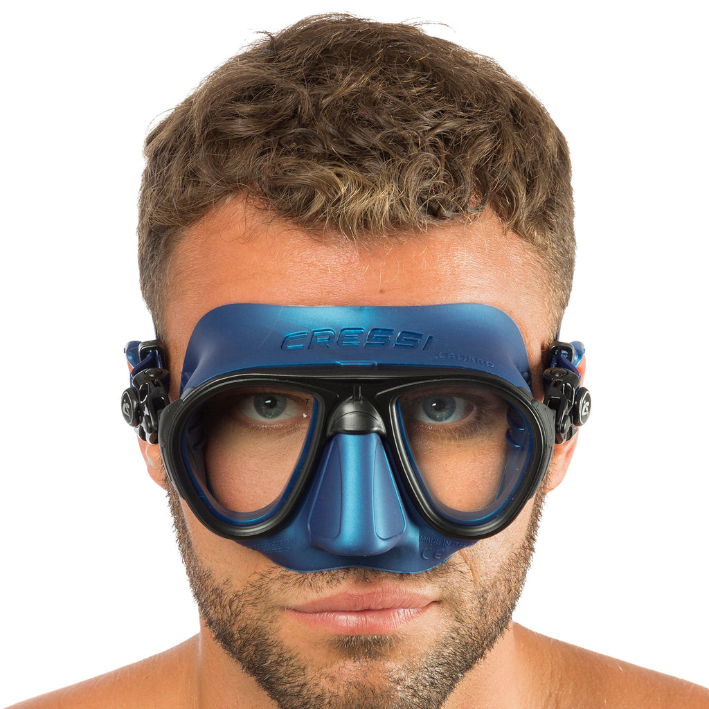 Cressi Calibro Mask & Corsica Snorkel Freediving Set