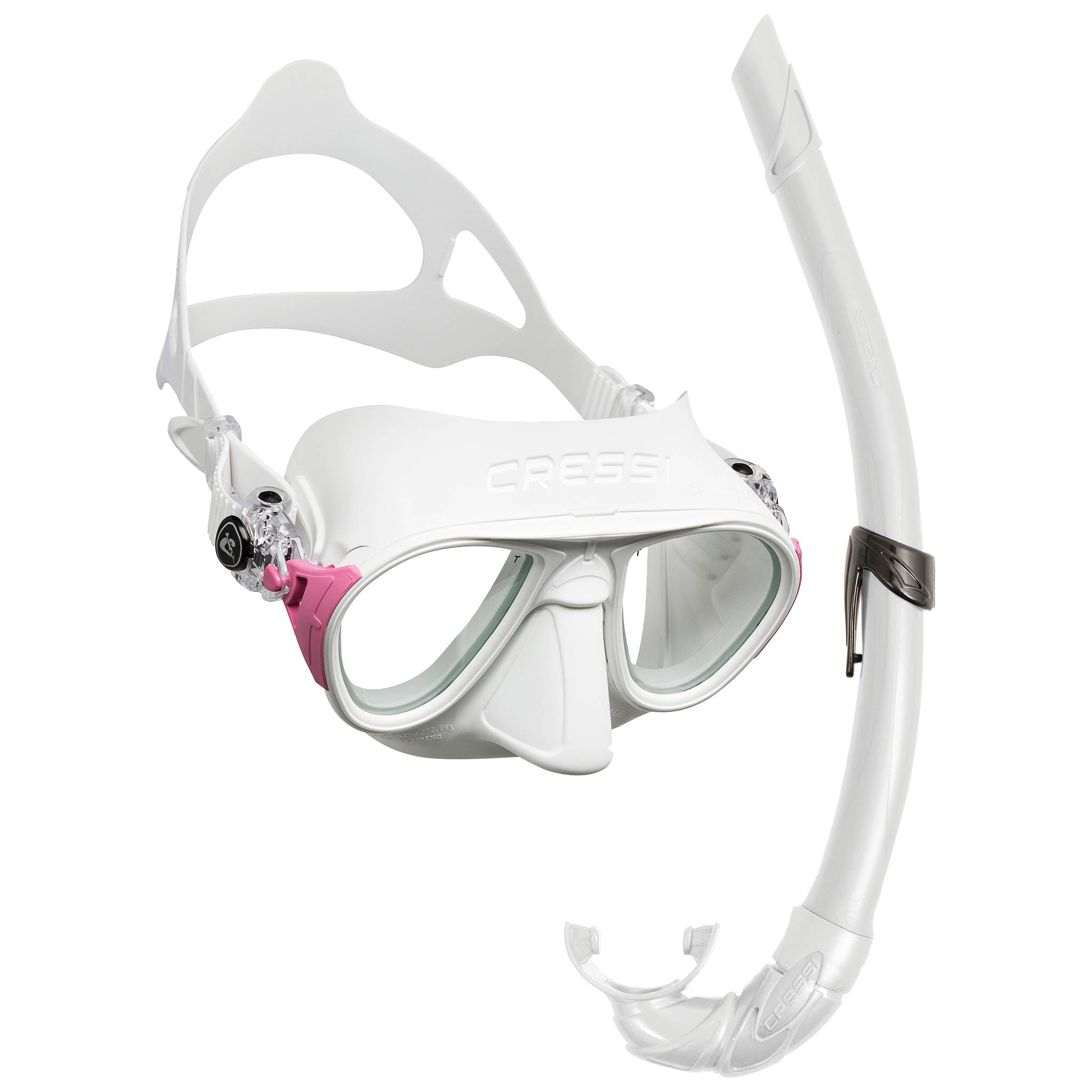 Cressi Calibro Mask & Corsica Snorkel Freediving Set