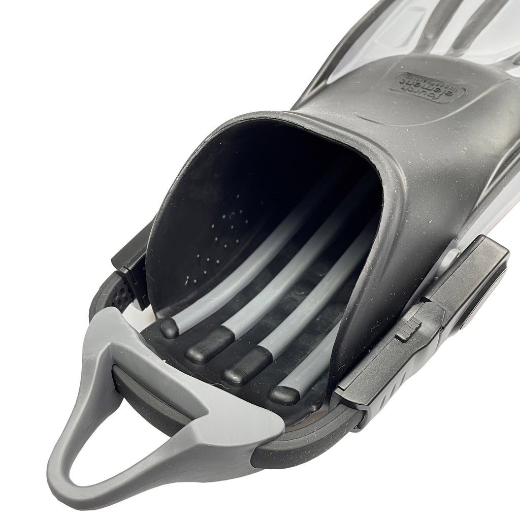 Fourth Element Rec Fins for Scuba Diving & Snorkelling - Black Grey