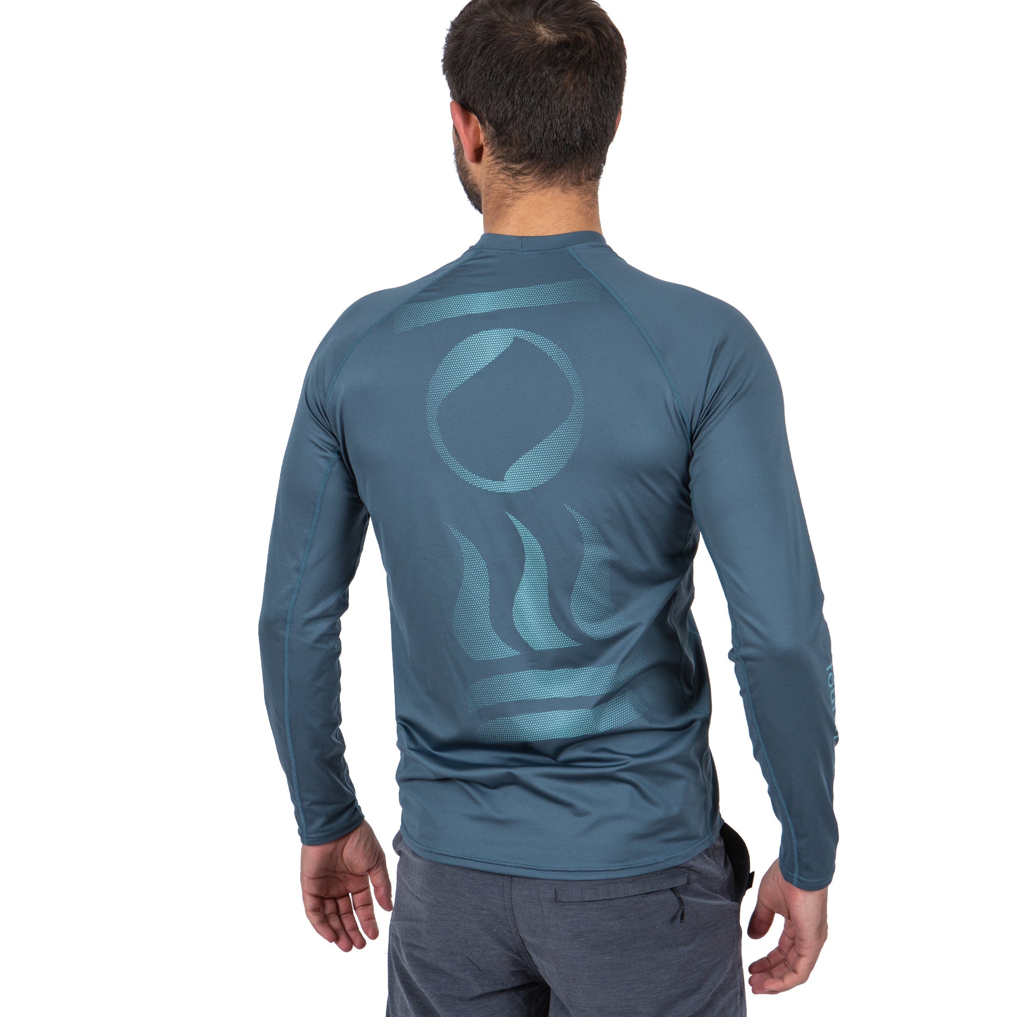 Fourth Element Men's Hydro-T UPF50+ Rash Top Long Sleeve Baltic Blue