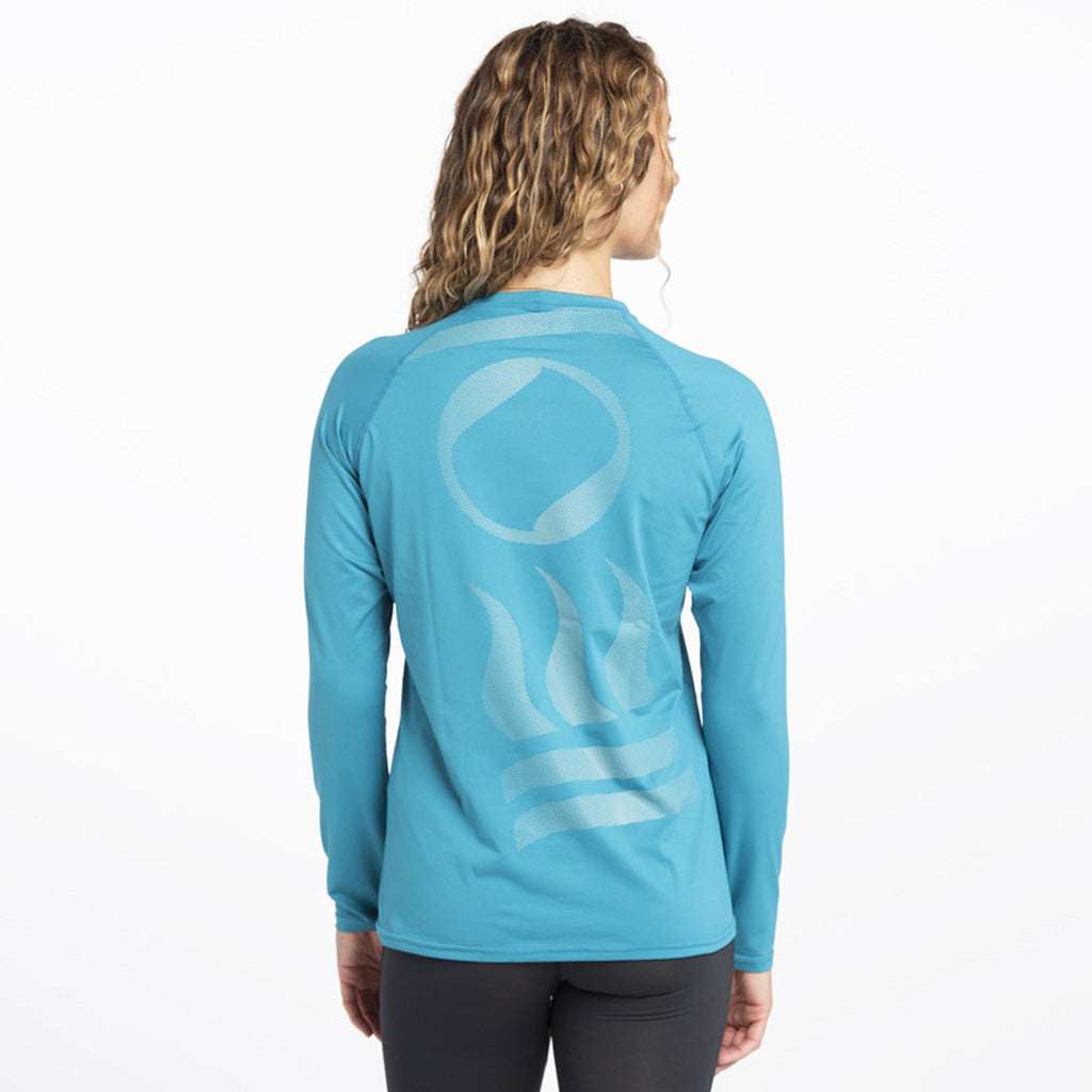 Fourth Element Women's Hydro-T UPF50+ Rash Top Long Sleeve Ocean Depth