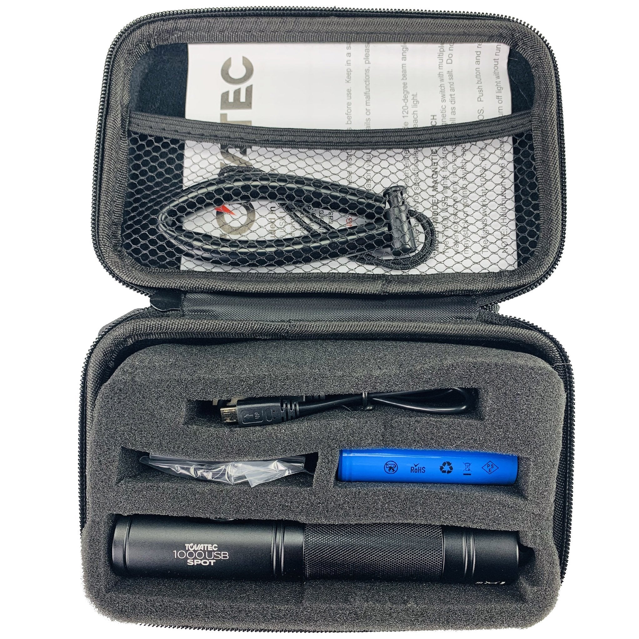 Tovatec T1000 Spot Light Dive Torch
