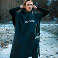 Orca Hooded Microfibre Beach Poncho Change Robe