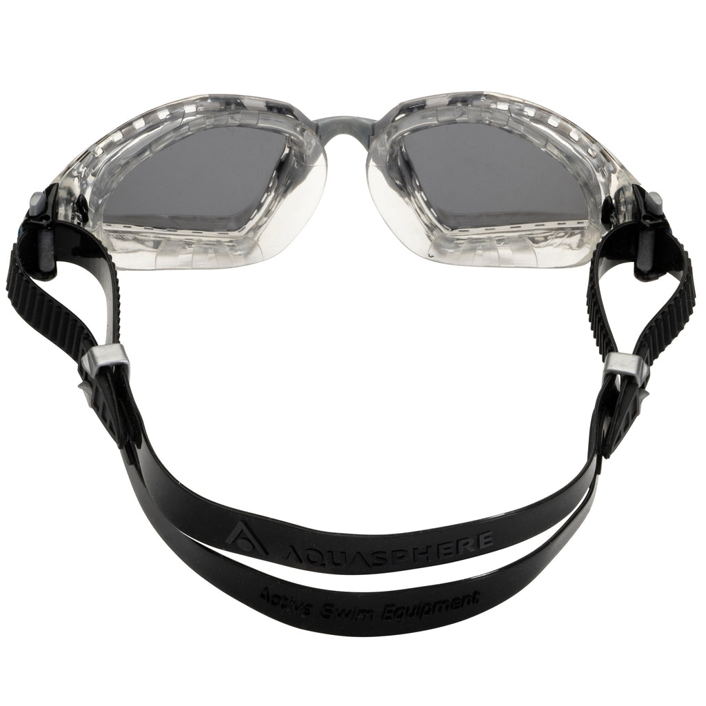 Aquasphere Kayenne Pro Swimming Goggles Silver Mirrored Lenses