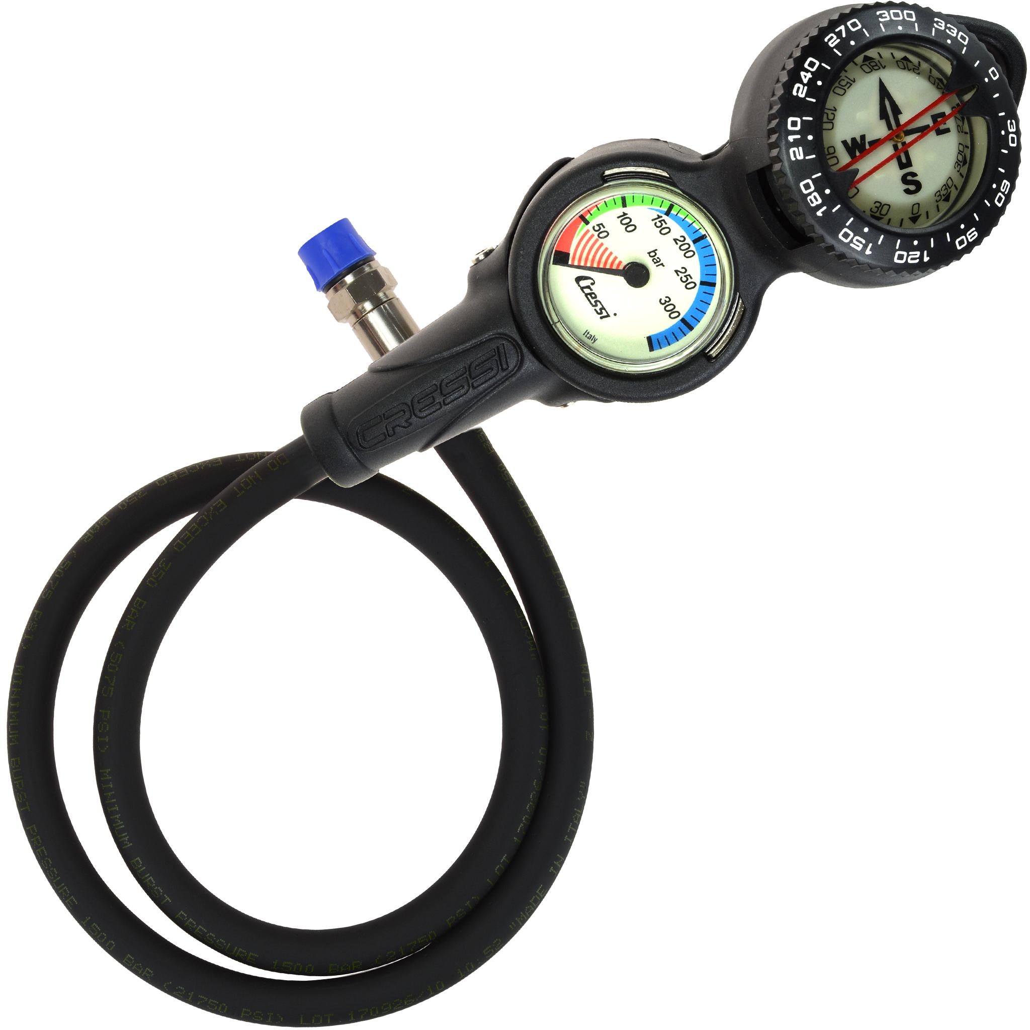 Cressi Diving Console 2 Gauge, Compass and Pressure