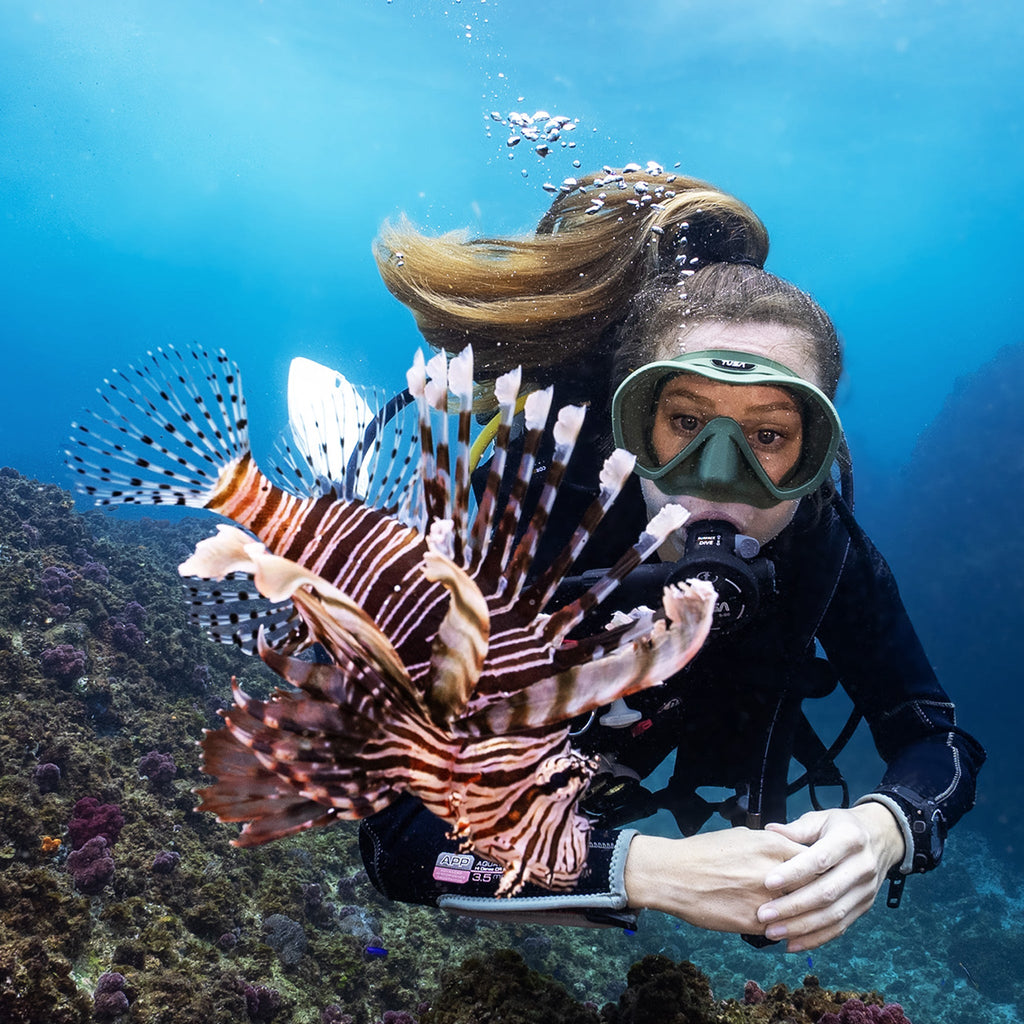 Tusa Zensee Mask for Scuba Diving and Snorkelling