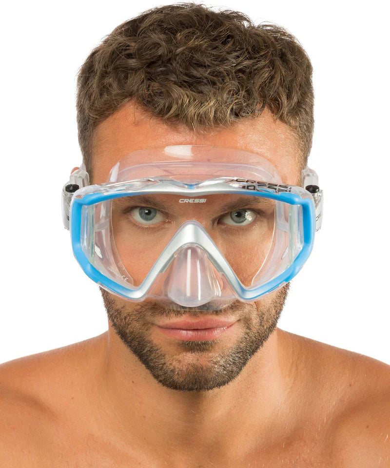Cressi Liberty TriSide Mask for Diving and Snorkelling