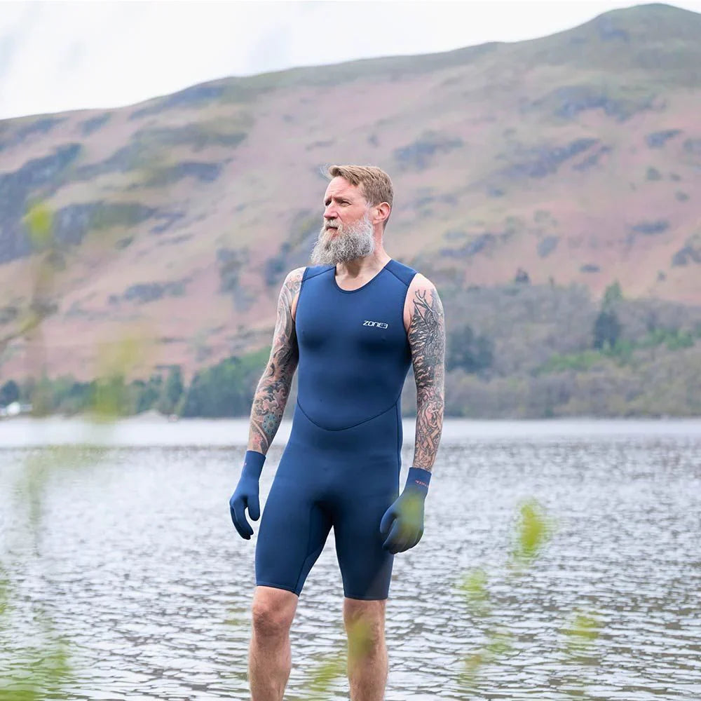 Zone3 Men's Yulex® Blue Kneeskin