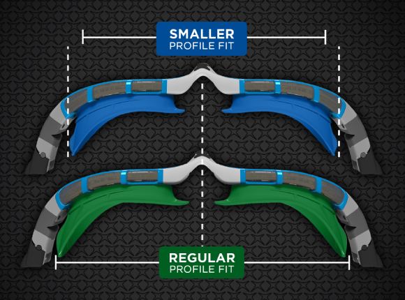 Zoggs Predator Flex Goggles Regular Profile Fit Smoke Tinted Lens