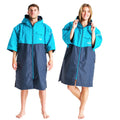 Robie Dry Series Recycled SHORT Sleeve Changing Robe - India Ink/Blue Atoll