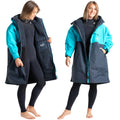 Robie Dry Series Recycled Long Sleeve Changing Robe - India Ink/Blue Atoll