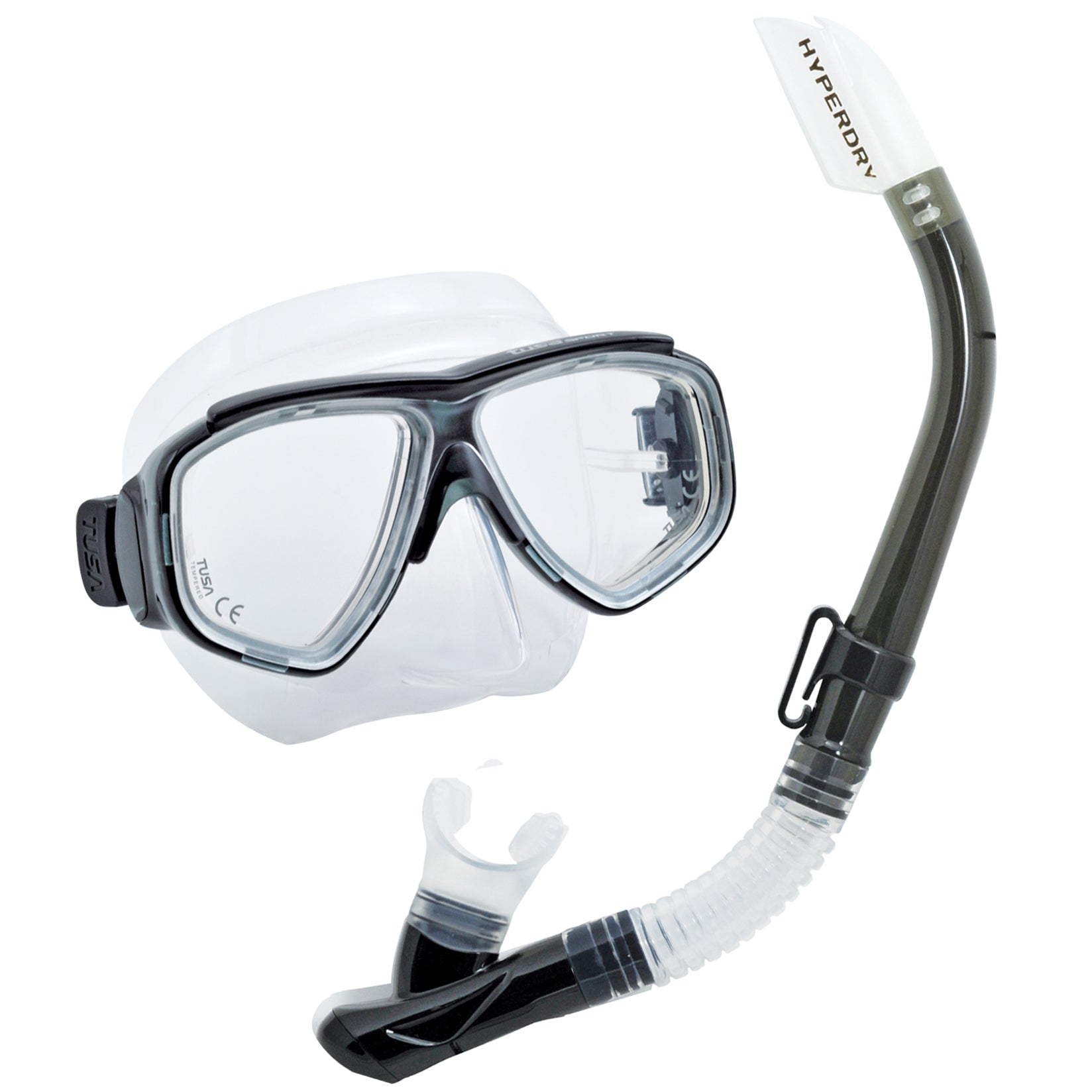 Tusa Splendive II Elite Snorkelling Set & Minus Corrective Lenses