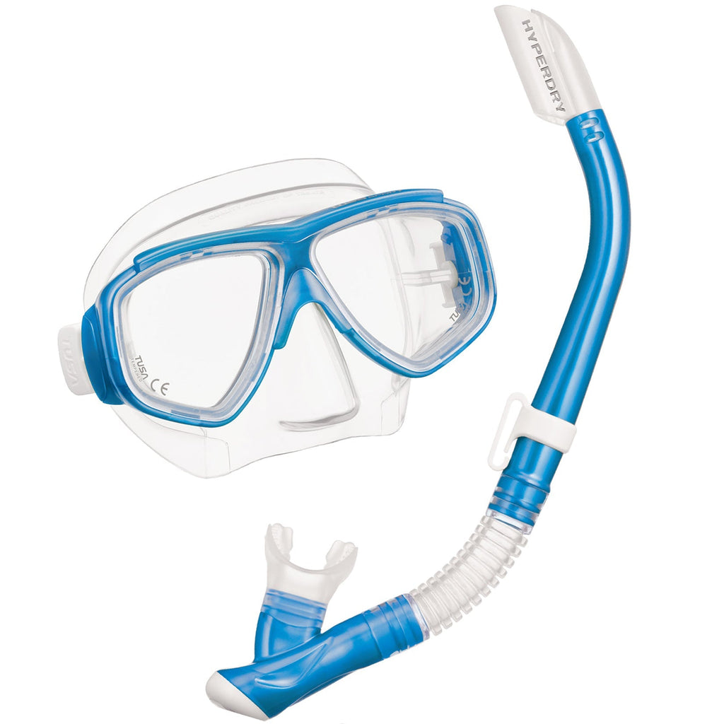 TUSA Splendive Elite Mask & Snorkel Set & Sport Light Snorkelling Fins