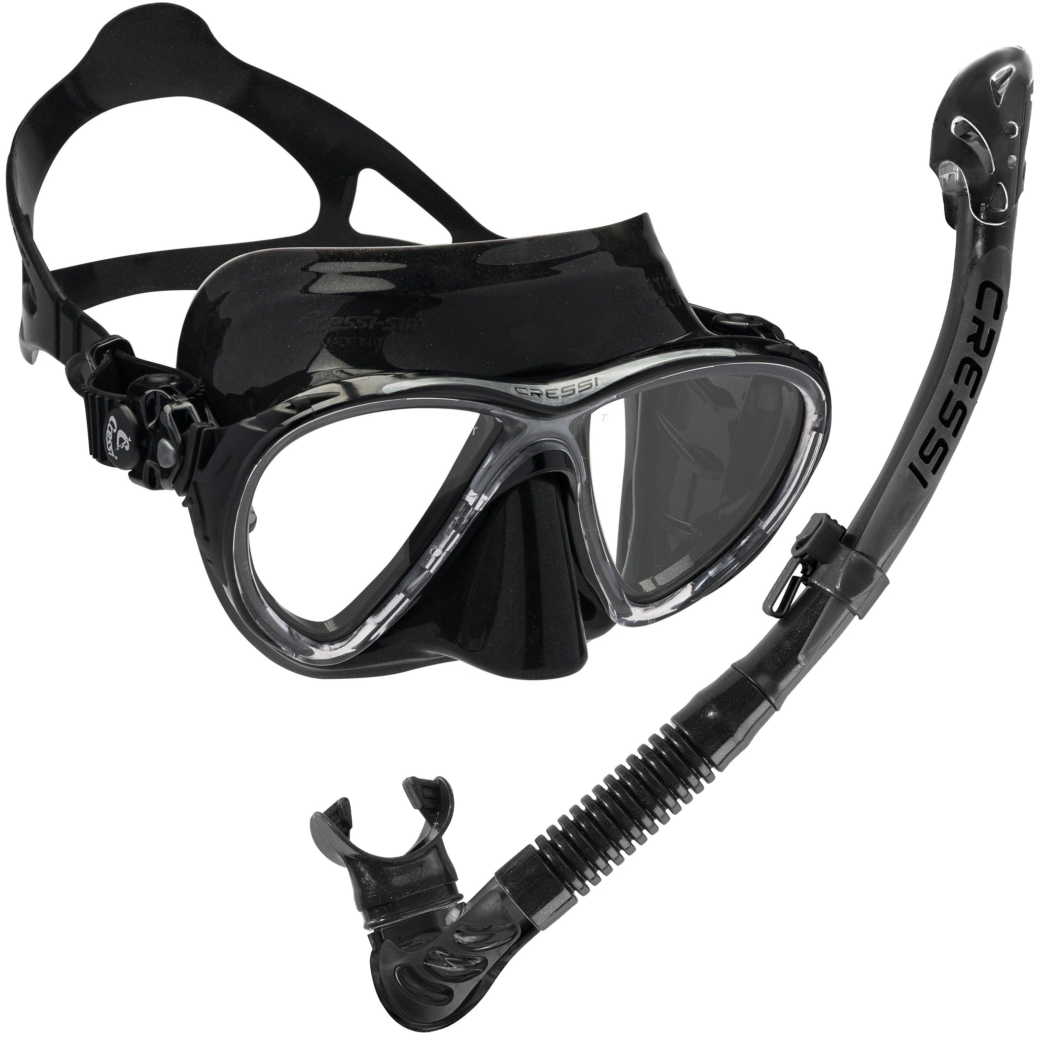 Cressi Big Eyes Evolution Travel Light Snorkelling Set