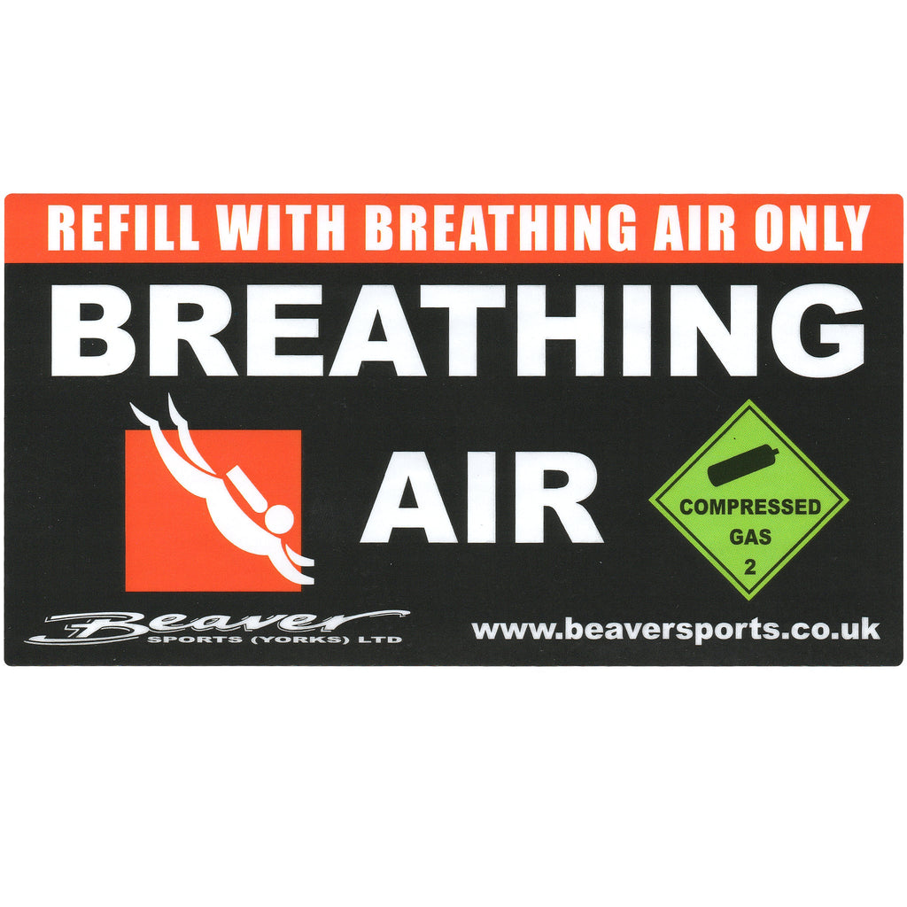 Compressed Gas Stickers