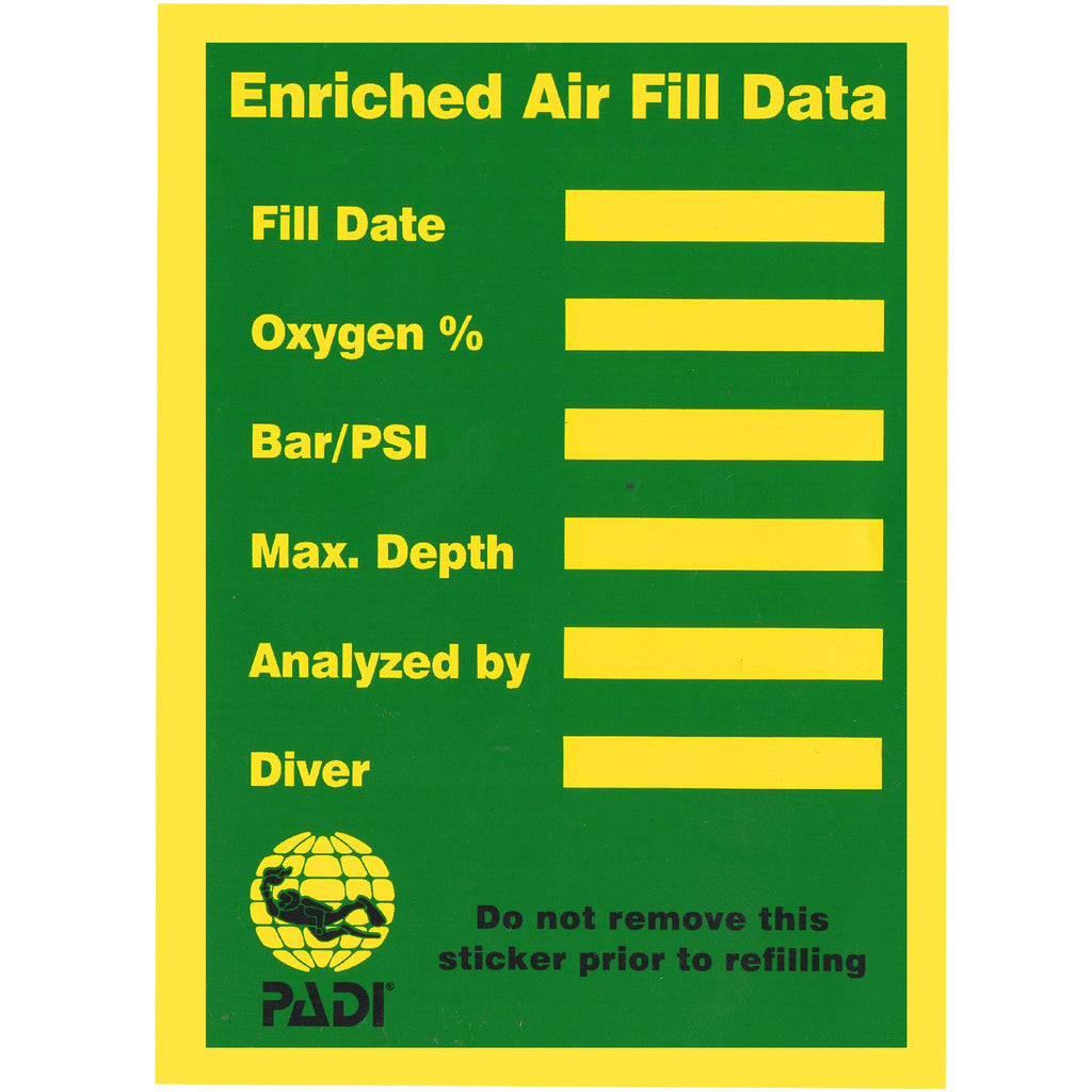 Compressed Gas Stickers