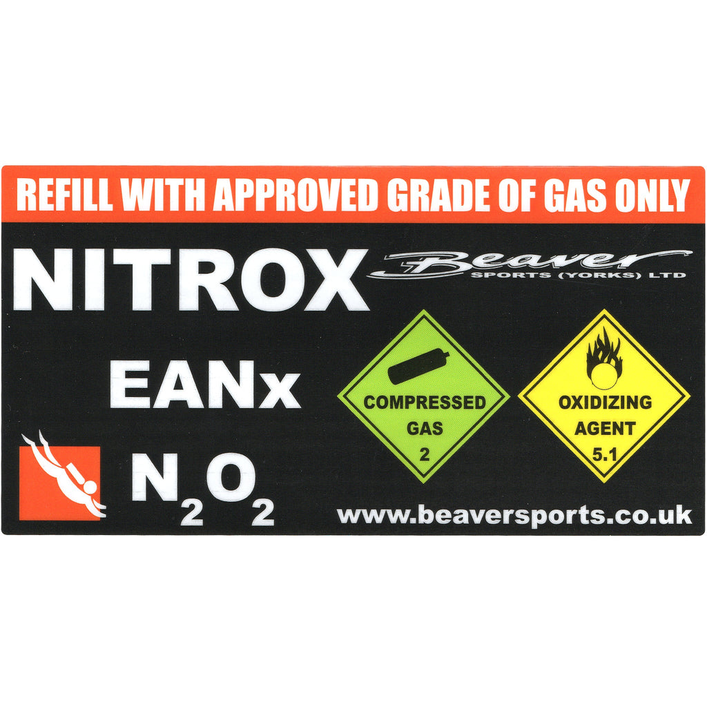 Compressed Gas Stickers