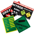 Compressed Gas Stickers