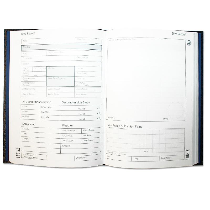 Logit Diving Log Book