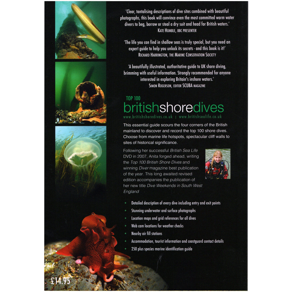 Top 100 British Shore Dives by Anita Sherwood, Revised Edition