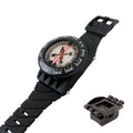 Cressi Divers Wrist Compass with BCD Fixing Kit