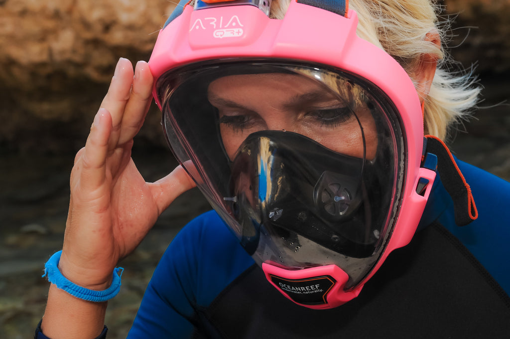 Ocean Reef ARIA QR Plus Full Face Snorkelling Mask
