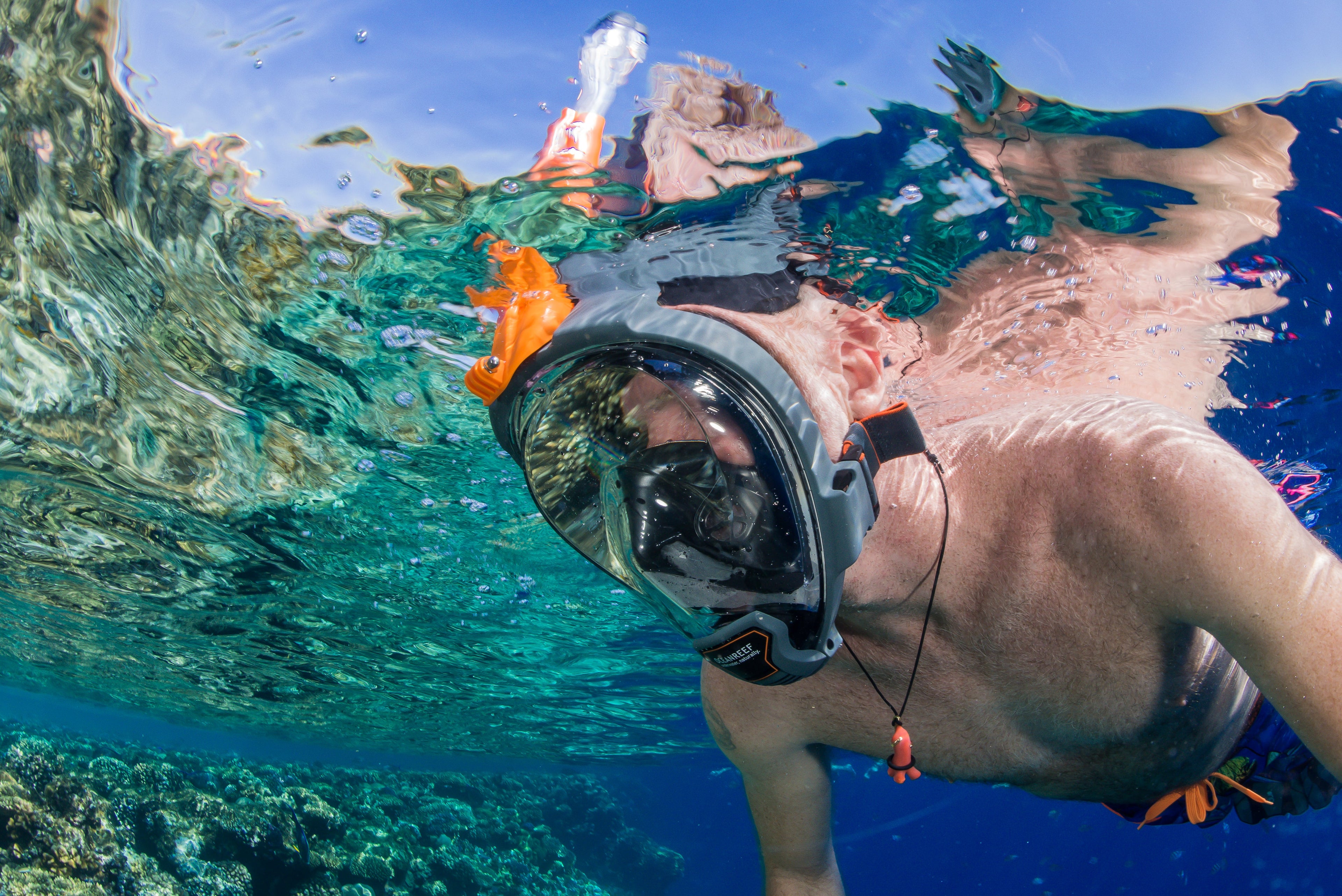 Ocean Reef ARIA QR Plus Full Face Snorkelling Mask