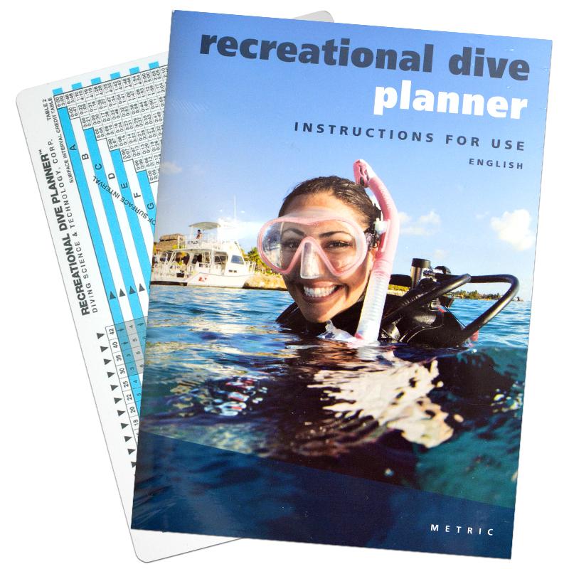 PADI Recreational Dive Planner (RDP)